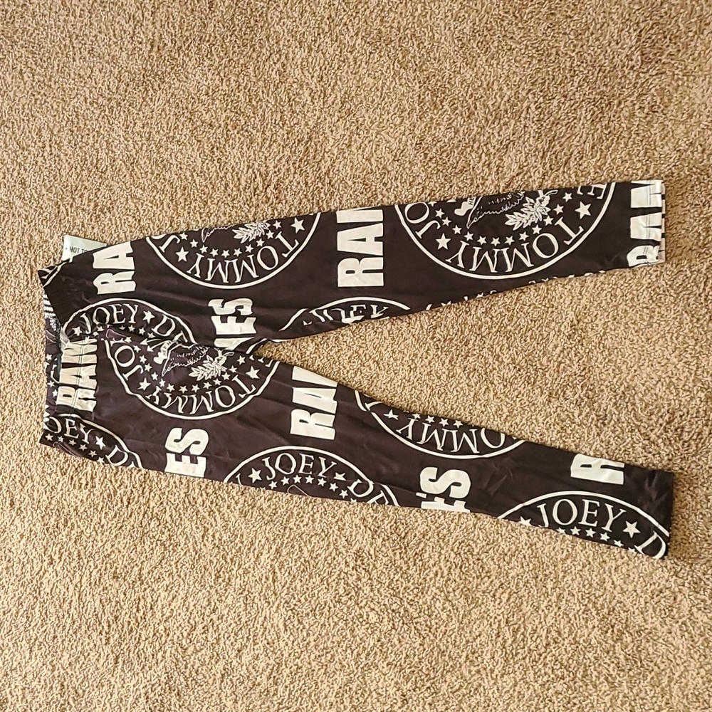 Hot Topic Ramones Medium leggings